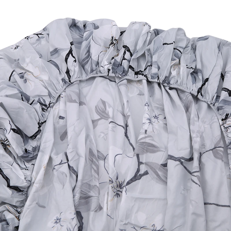 1 шт. модная натяжная простыня из полиэстера наматрасник с принтом постельное