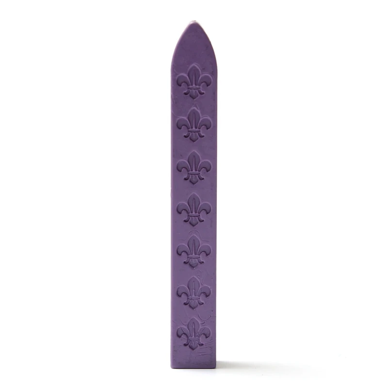 Light purple 1 шт. винтажная уплотнительная Восковая Палочка для свечей, пригласительных конвертов, букв, документов, почтовых открыток, украшения - Цвет: Light purple