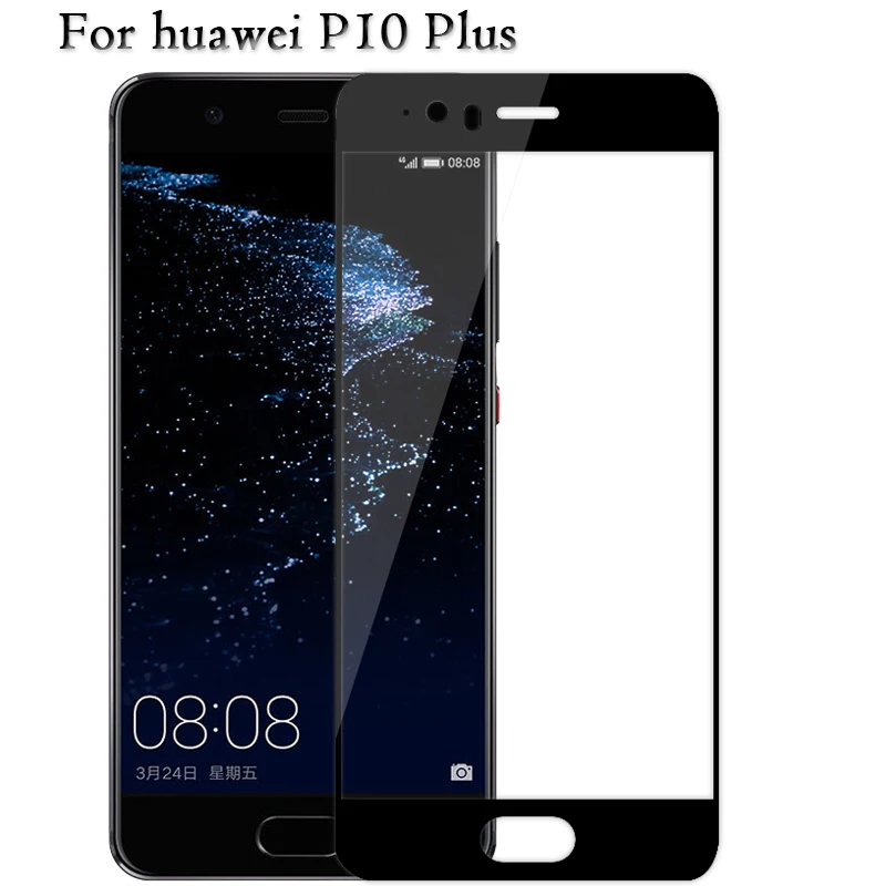 3D мягкий край Полное покрытие Закаленное стекло Защитная пленка для экрана Huawei