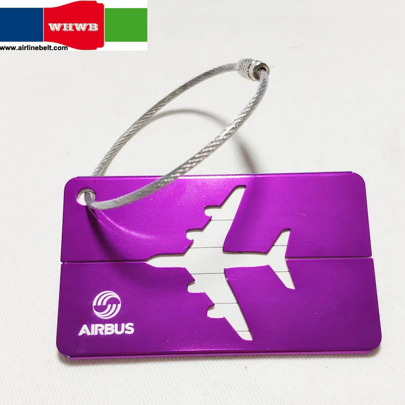 Аксессуары FlyingTravel для авиакомпаний самолетов бирки Боинг чемодан держатель