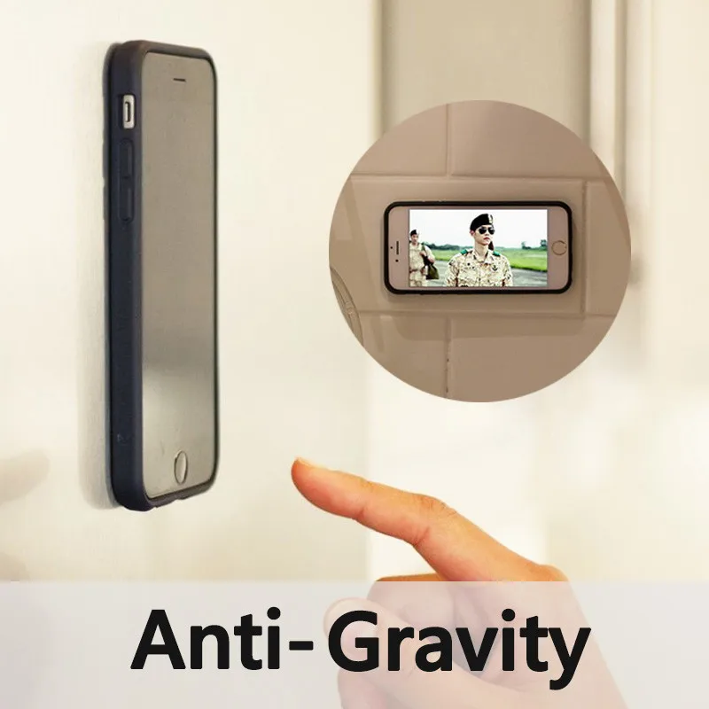 Антигравитационный чехол для телефона чехол для iPhone 8 Plus, 7, 6, 6 S, 5S X крышка антигравитационный чехол для samsung Galaxy S9 плюс S8 S7 Edge Note 8 Shell