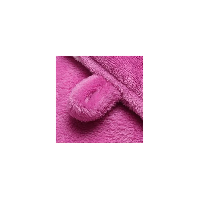 Женские халаты с длинным рукавом теплые из кораллового флиса большие размеры