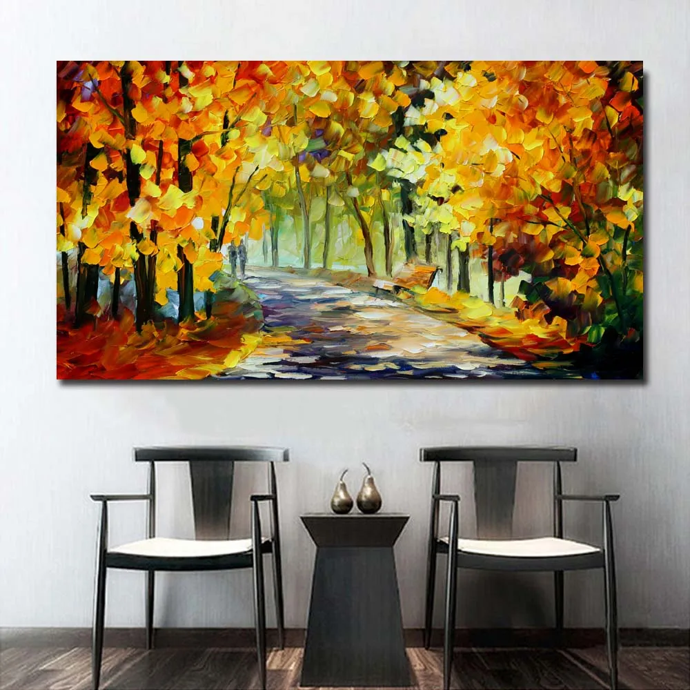 

Abstract Landscape Art Wall Art Paint Wall Decor Canvas Prints Canvas Art Poster Oil Paintings No Frame