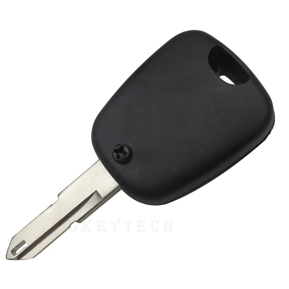 Ключ дистанционного управления OkeyTech 5 шт./лот 2 кнопки ключ для Peugeot 206 306 405 433 МГц ID46