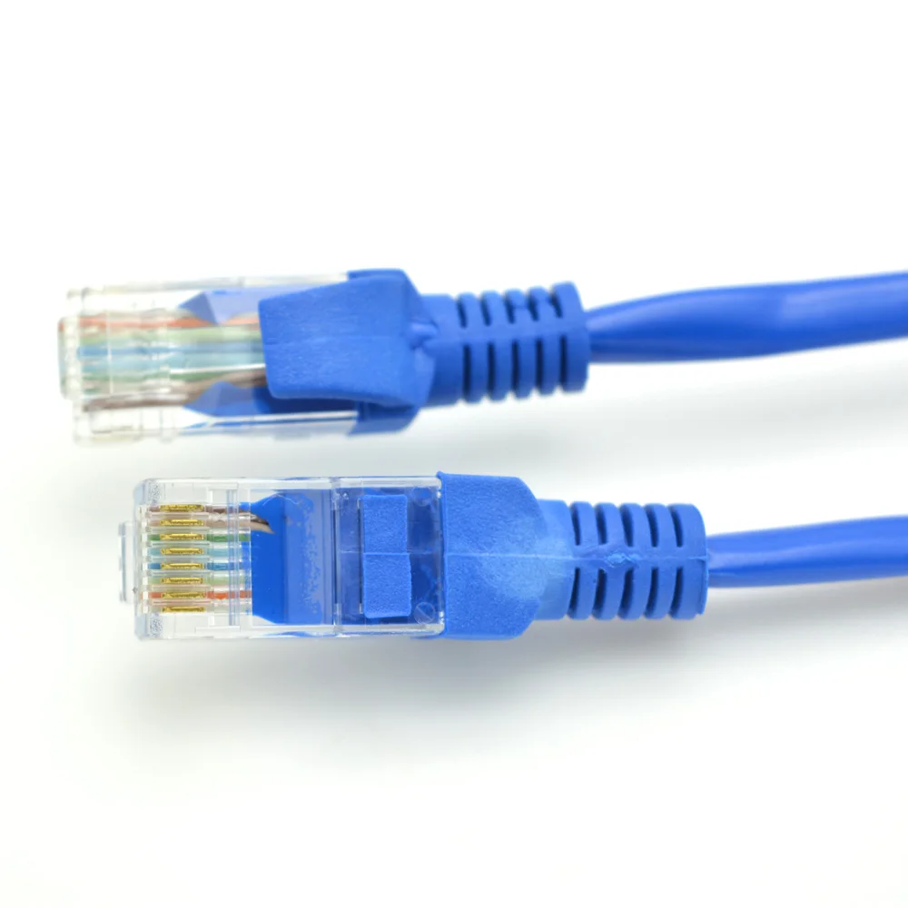 Сетевой патч корд категории 5E коннекторы RJ45 витая пара сплав алюминия и