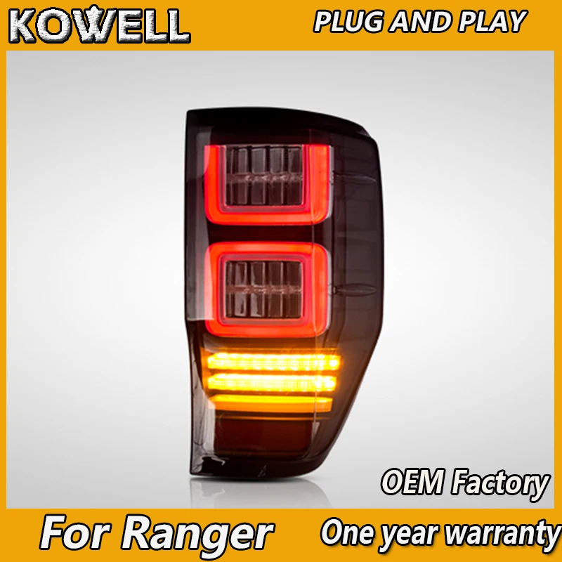 Автомобильный Стайлинг для Ford Ranger хвост светильник 2012-2018 Led Новый ranger T6 s задний