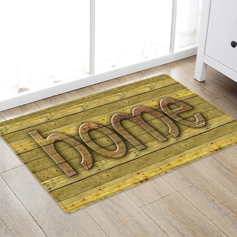 Фланелевая Губка 3D домашние ковры с принтом прямоугольник Противоскользящий