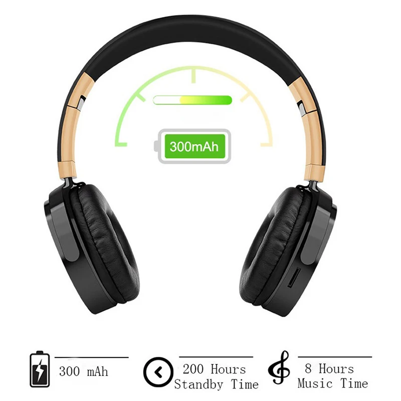 Bluetooth наушники Спорт Беспроводной складные с микрофоном для samsung смартфон стерео