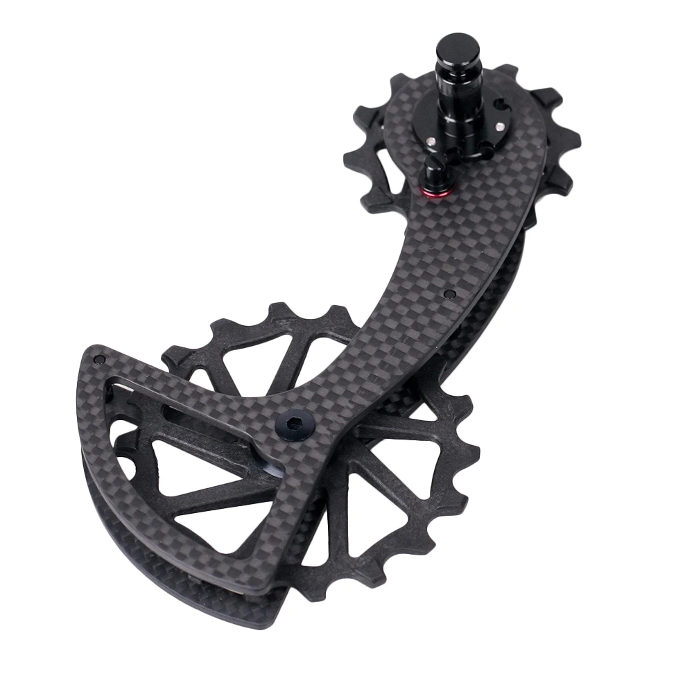 

Carbon Fiber Ceramic Rear Derailleur Pulley for R8000/R9100 6800/9000 new