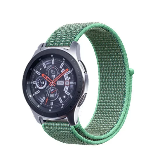 Переключатель, нейлоновый ремешок для наручных часов Xiaomi huami amazfit bip huawei часы GT 20/22 мм, ремешок для samsung Шестерни S3/S2 galaxy Watch active2 42 мм 46 мм