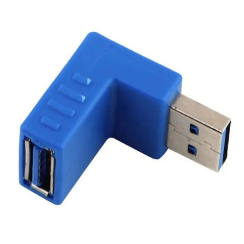 Переходник под прямым углом USB 3 0 90 градусов соединительный удлинитель для мужчин