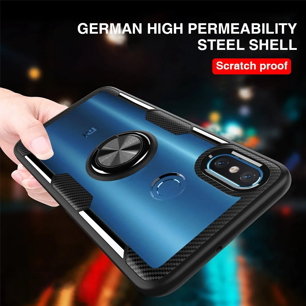 Чехол-бампер из ТПУ для Xiaomi Redmi Note 7 чехол с кольцом-подставкой автомобильный