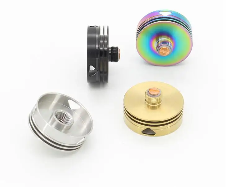 leiqidudu stainless 510 thread heat sink for e cig cigarette atomizer RDA Rta RBA with 3 holes sinks|510 sink|heat 510510 |