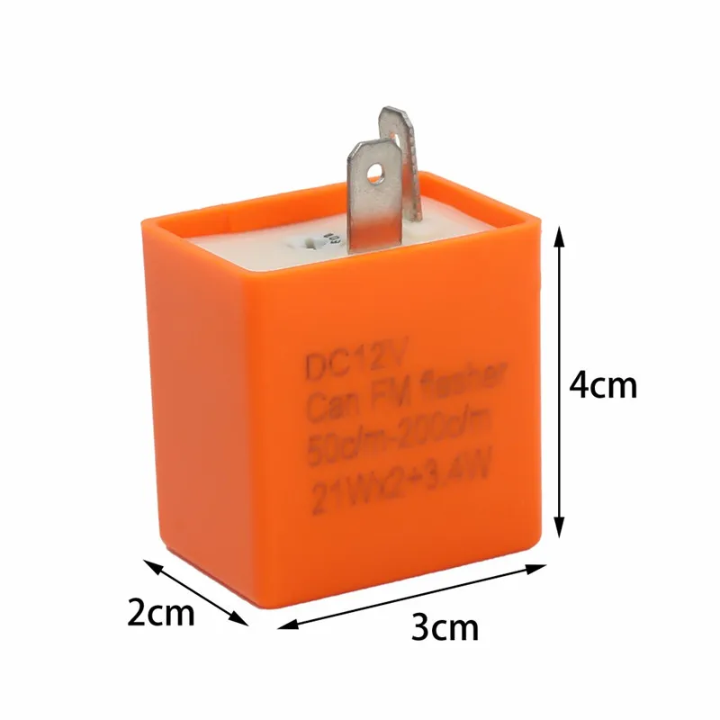 12v мотоциклы Водонепроницаемая Поворотная Светодиодная лампа мигалка реле