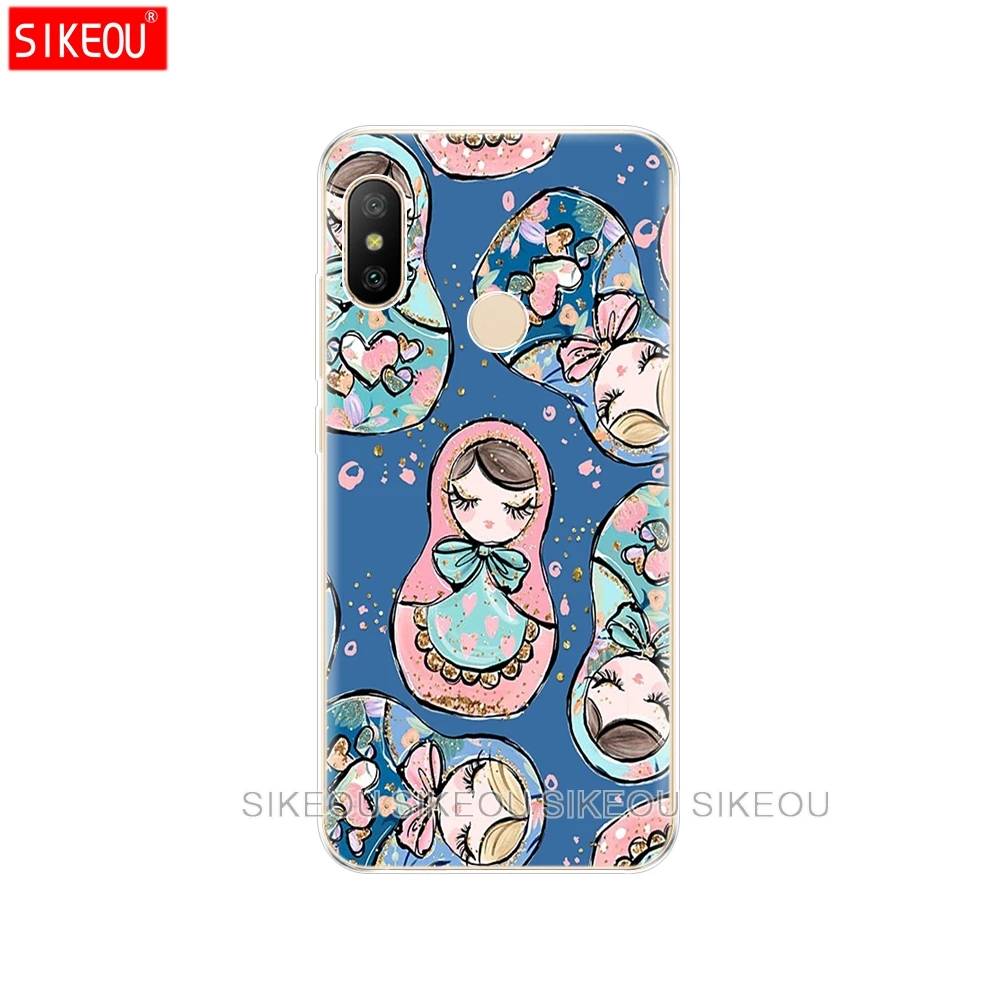 33815 Силиконовый чехол для Xiaomi mi A2 LITE, чехол, полная защита, мягкий ТПУ, задняя крышка, чехол для телефона, для Xio mi A2 LITE, бампер, Coque fox - Цвет: 33815