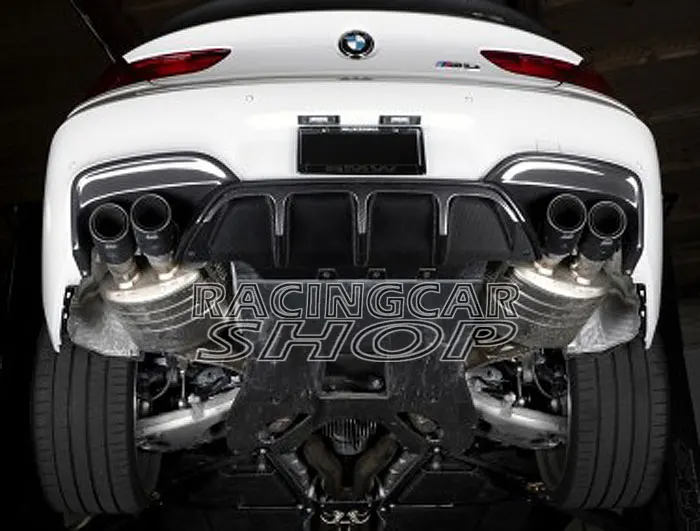 Задний диффузор из настоящего углеродного волокна для BMW 6 Series F06 F12 F13 M6 M Sport B182