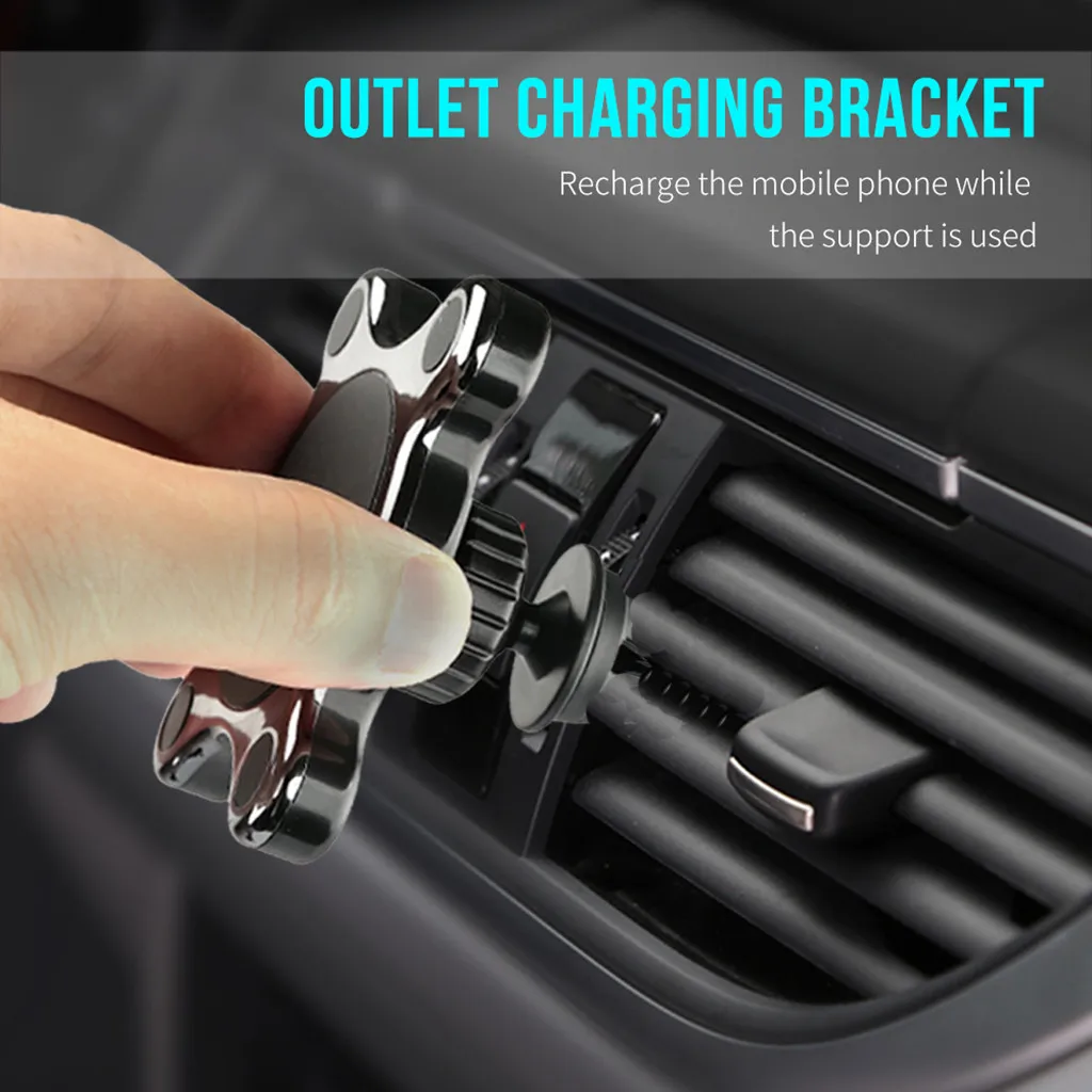 Быстрое автомобильное беспроводное зарядное устройство 2-в-1 для смартфонов