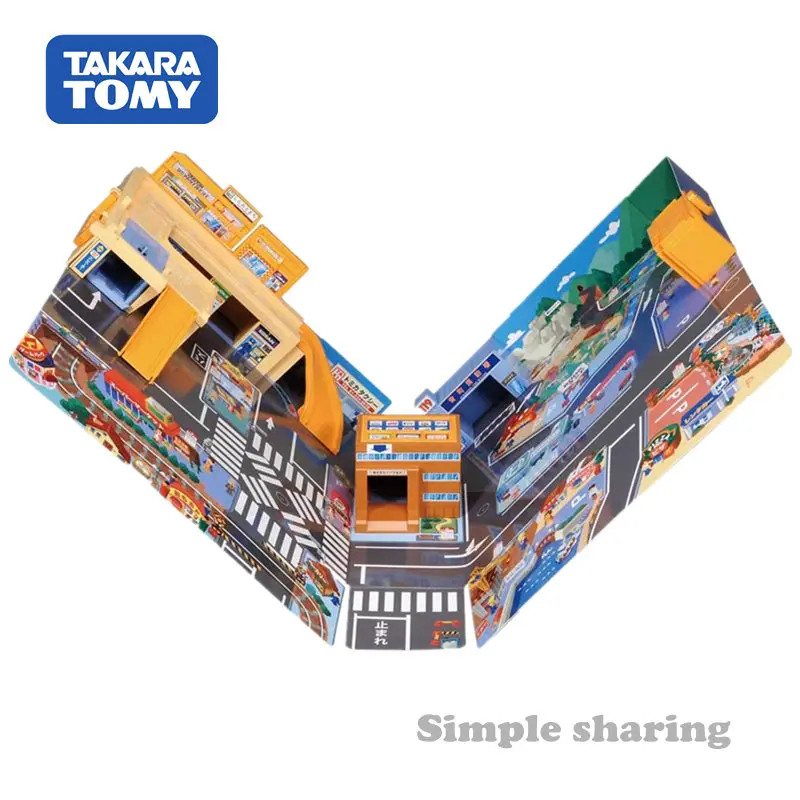 TAKARA TOMY Tomica garage модельный комплект горячая Распродажа детские игрушки смешные