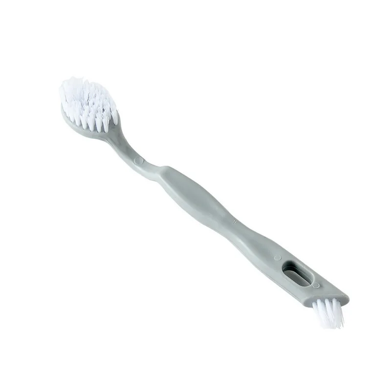Long handle double-sided soft hair wash brush laundry cleaning shoe | Дом и сад