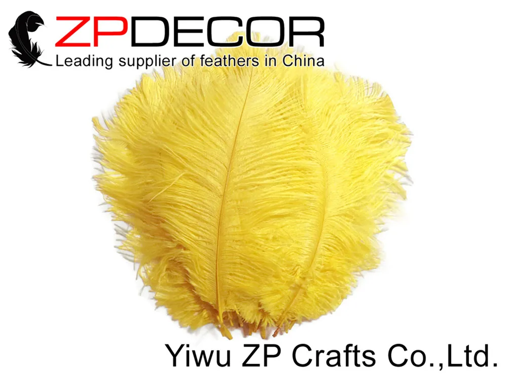 ZPDECOR 50 шт 35 40 см (14 16 дюймов) ручной выбор пушистые и гладкие цветные окрашенные