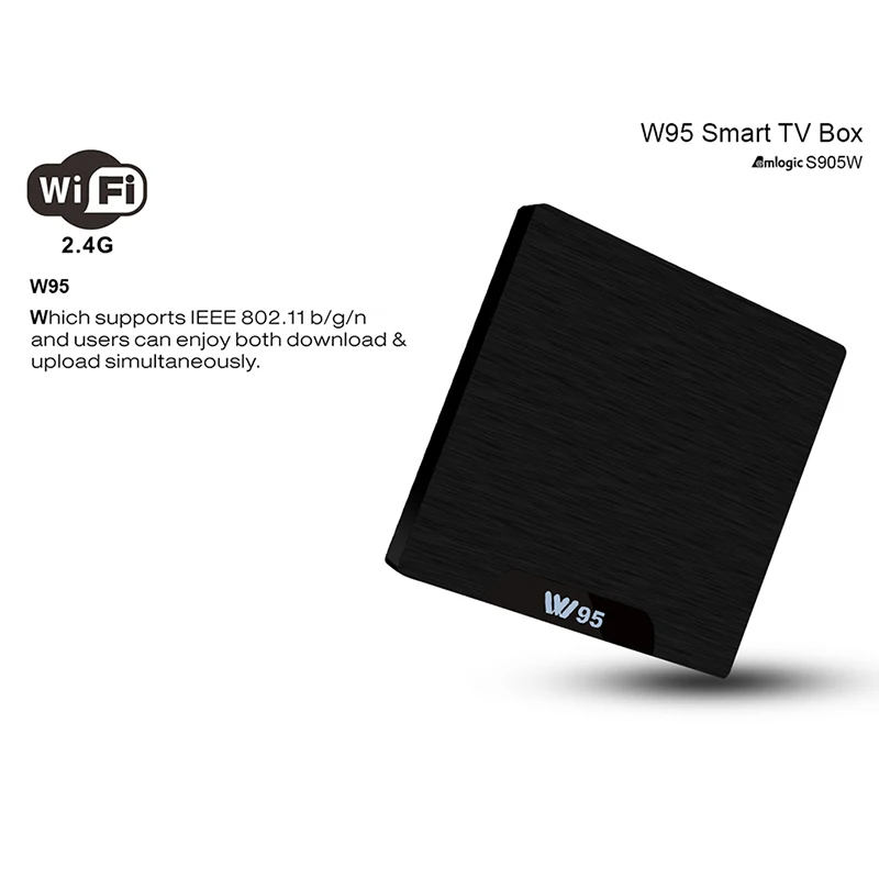 Beelink W95 Android ТВ Box 2 ГБ + 16 GB 7 1 Amlogic S905W Декодер каналов кабельного телевидения 4G Wi-Fi