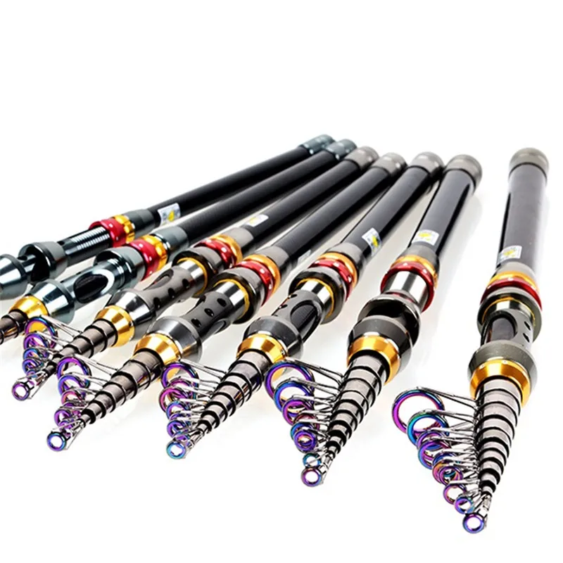 Телескопическая рыболовная удочка из высокоуглеродистой стали 1 8/2 1/2 4/2 7 3 6 м 8