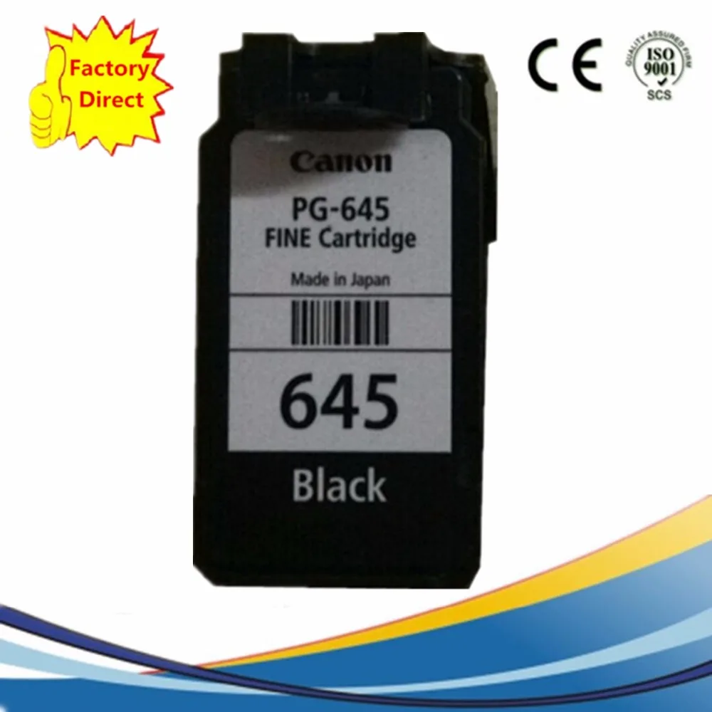 Черный PG645XL PG 645 XL 645XL PG645 чернильный картридж Восстановленный|ink cartridge|ink cartridge for