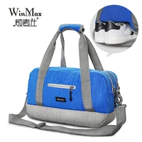winmax new waterproof travel bags women men large capacity folding duffle bag organizer packing cubes luggage weekend sport bags