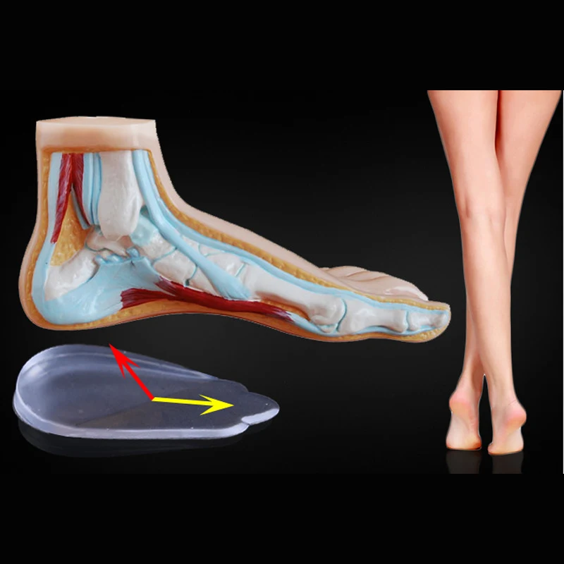 5 пар невидимые силиконовые накладки на половину стопы|high heels foot pad|foot gel cushionspad feet |