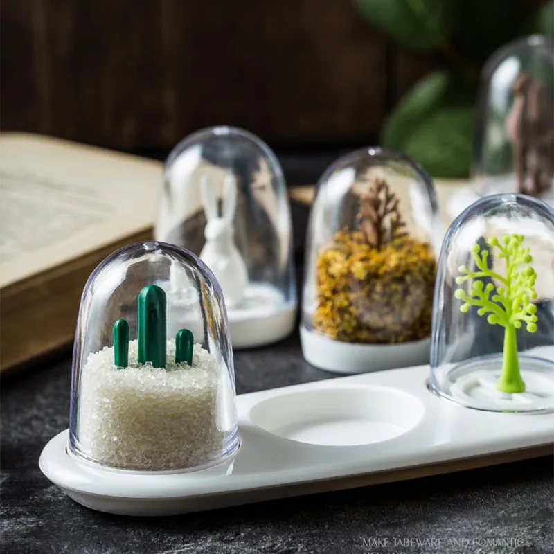 Urijk банки для хранения специй прозрачные кухонные аксессуары банка для специй коробка для приправ ПП соль перец коробка для порошка тмина кухня