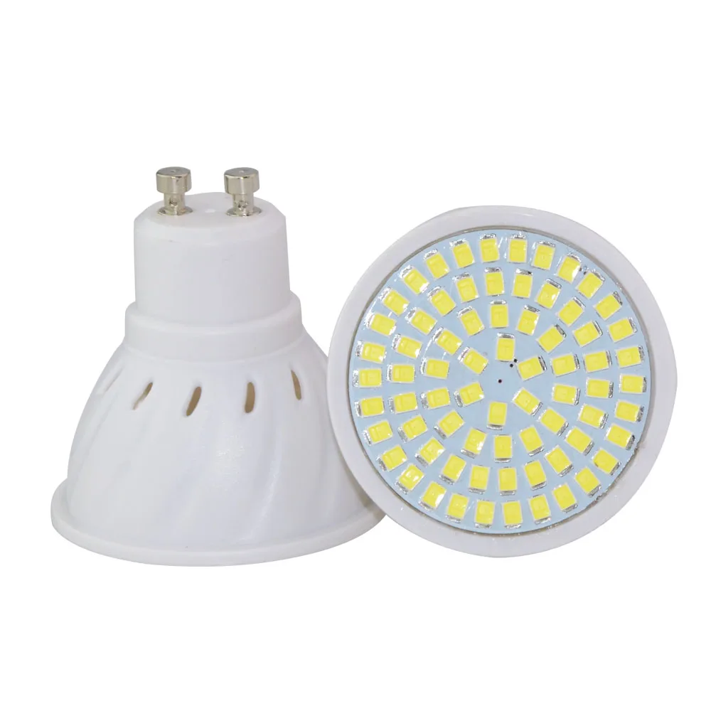 Ampoule LED E27 лампа GU10 MR16 Светодиодные диодные лампы 110 В 220 4 Вт 6 8 Высокий люмен без