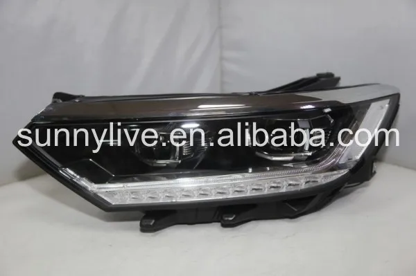Для VW Passat Magotan B8 светодиодный налобный фонарь года Европейская версия с HID KIT