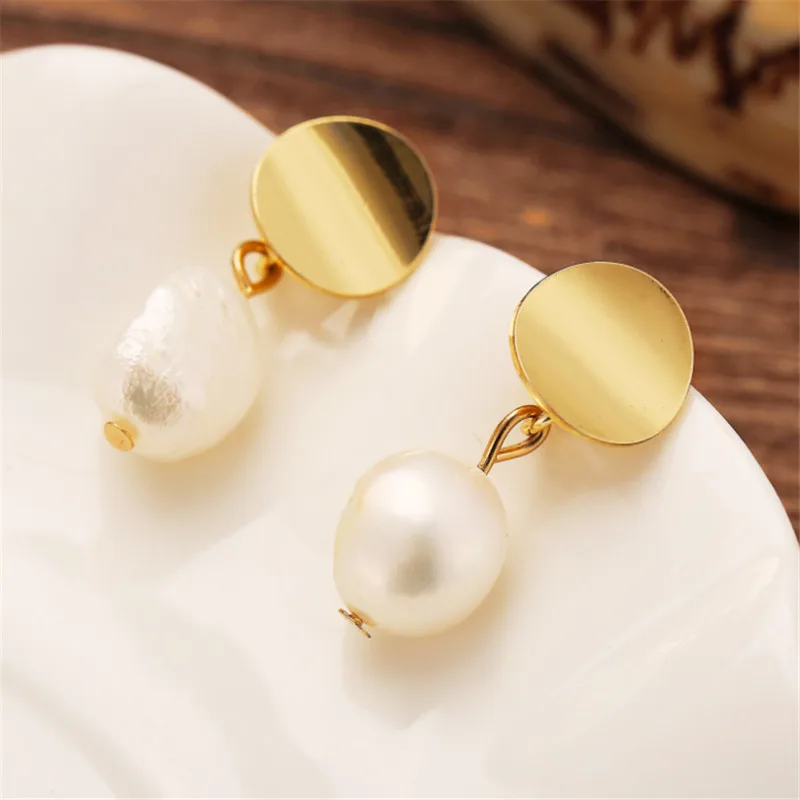 

WWLB 2019 Classic Bowknot Earrings Lovely Girl Fashion Simple Knotted Pearl Pendant Earrings Jewelry Womens Gifts Earrings
