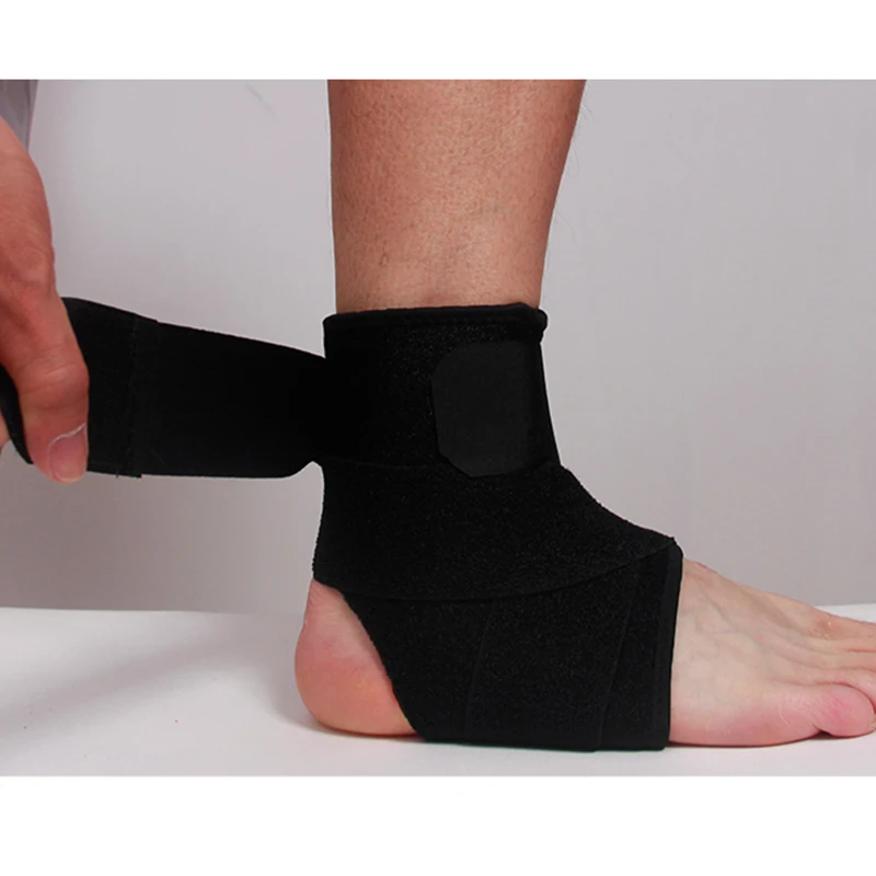 Ourpgone Открытый лодыжки эластичная поддержка ног компрессионный ремешок Achilles