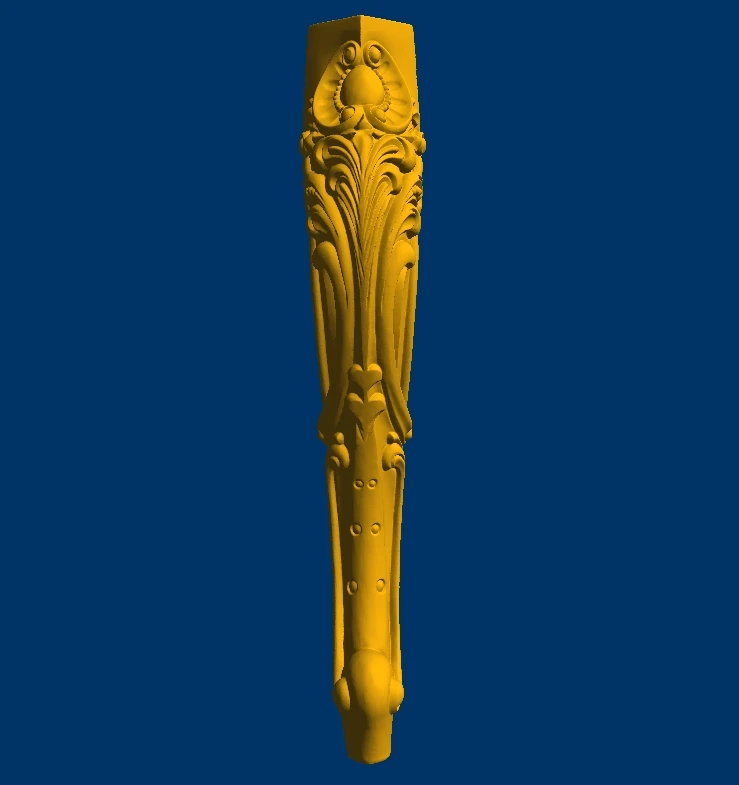 Мебель диван стол стул кровать шкаф ножки формат STL файл 3D модель для CNC