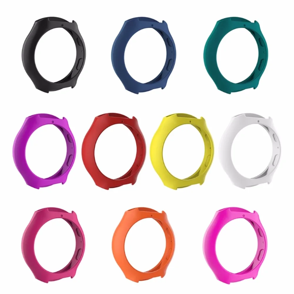 Мягкий силиконовый защитный чехол для Samsung Galaxy Gear S2 SM R720 & R730|case for|case for samsungcase samsung