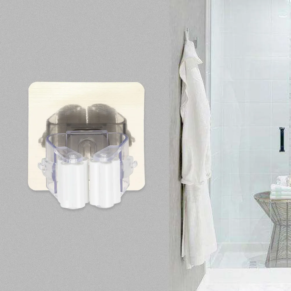 Настенный держатель органайзер для швабры вешалка метлы стеллаж хранения