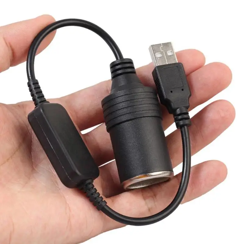 1 шт. 5 В 2 А USB в 12 8 Вт гнездо для прикуривателя штекер адаптер конвертер автомобиля