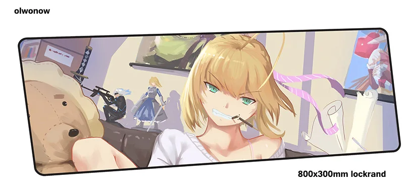 design 2 Fate коврик для мыши 80x30 см Новое поступление игровой коврик для мыши большой геймерский коврик аниме игровой компьютерный стол padmouse клавиатура большие игровые коврики - Цвет: design 2