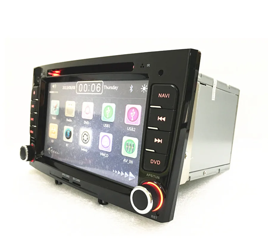 Автомобильный Радио dvd gps плеер навигация для peugeot 408& 308 серый с gps RDS IPOD 3g SWC заднего вида карта 8 ГБ
