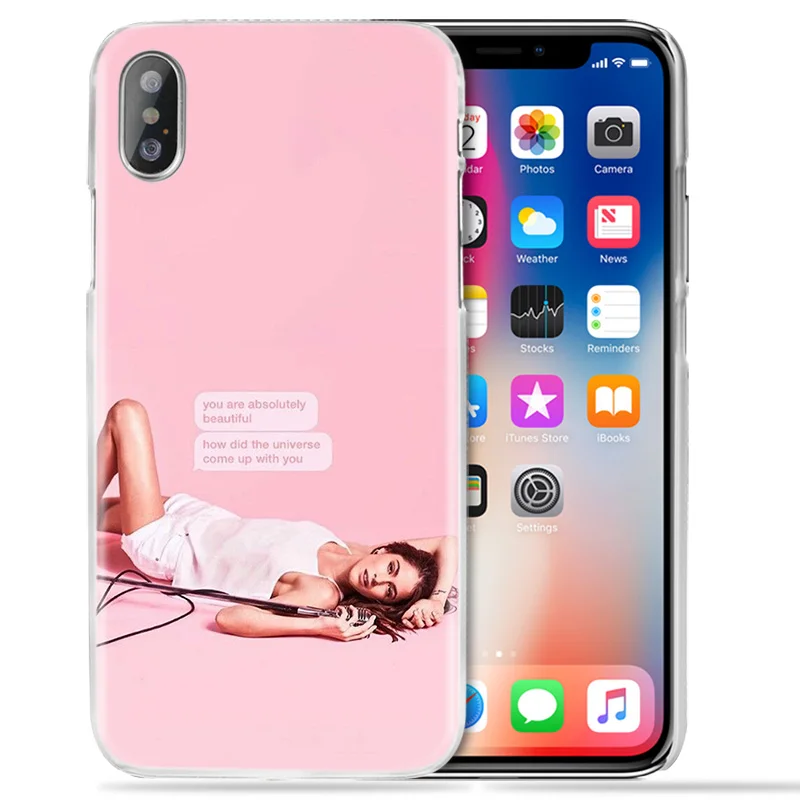 Чехол Martina Stoessel Violetta Girl для iPhone XS Max XR X 10 7S 8 6 6S Plus 5S SE 5 4S 4 5C Прозрачный жесткий чехол для телефона из поликарбоната