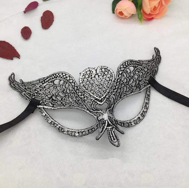Женская маска для маскарада Сексуальная кружевная с вырезом глаз Маскарадная