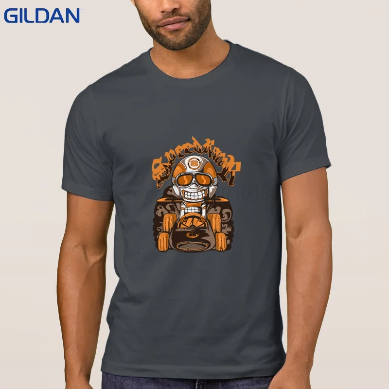 Funny Speed Rider Super Car Vector Cartoon Art T Shirt Top Quality Tee Tshirt Men 2018 Clothing Cute Big Size Xxxl | Мужская одежда