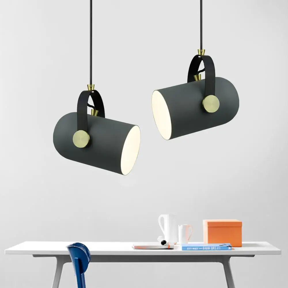 Современные подвесные светильники Lustre Luminaire Hanglamp железная лампа абажур для
