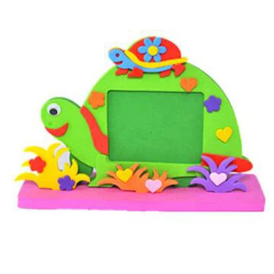 Tortoise DOLLRYGA детские игрушки детский сад Гома Ева Manualidades дети ремесло Lote Diy Craft Наборы для детей eva Para Artesanato 4 комплект - Цвет: Tortoise