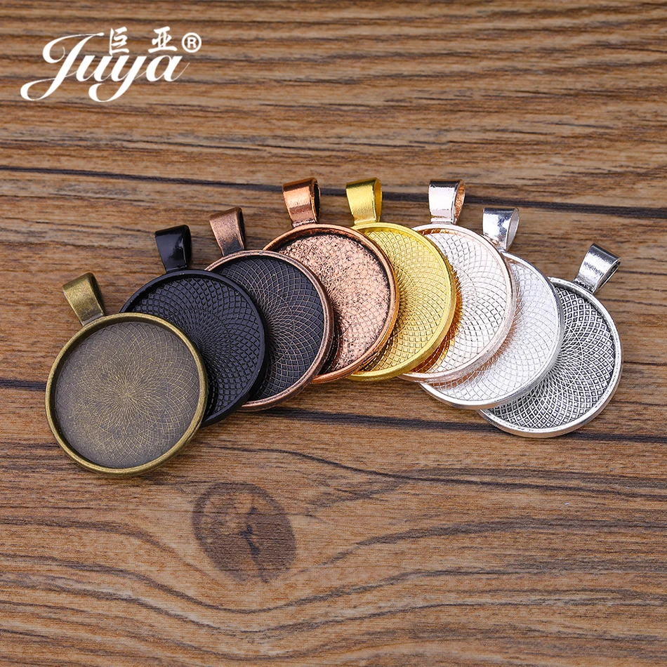 JUYA 10 шт подвеска ожерелье из кабошона основа для самостоятельного изготовления