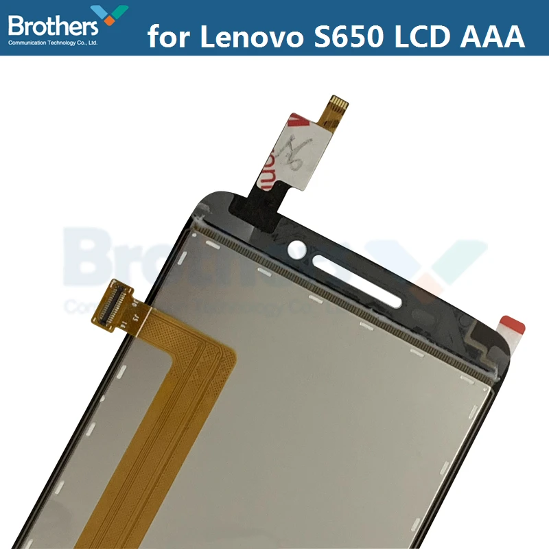 ЖК-экран для lenovo S650 ЖК-дисплей сенсорный экран дигитайзер ЖК-сборка Замена