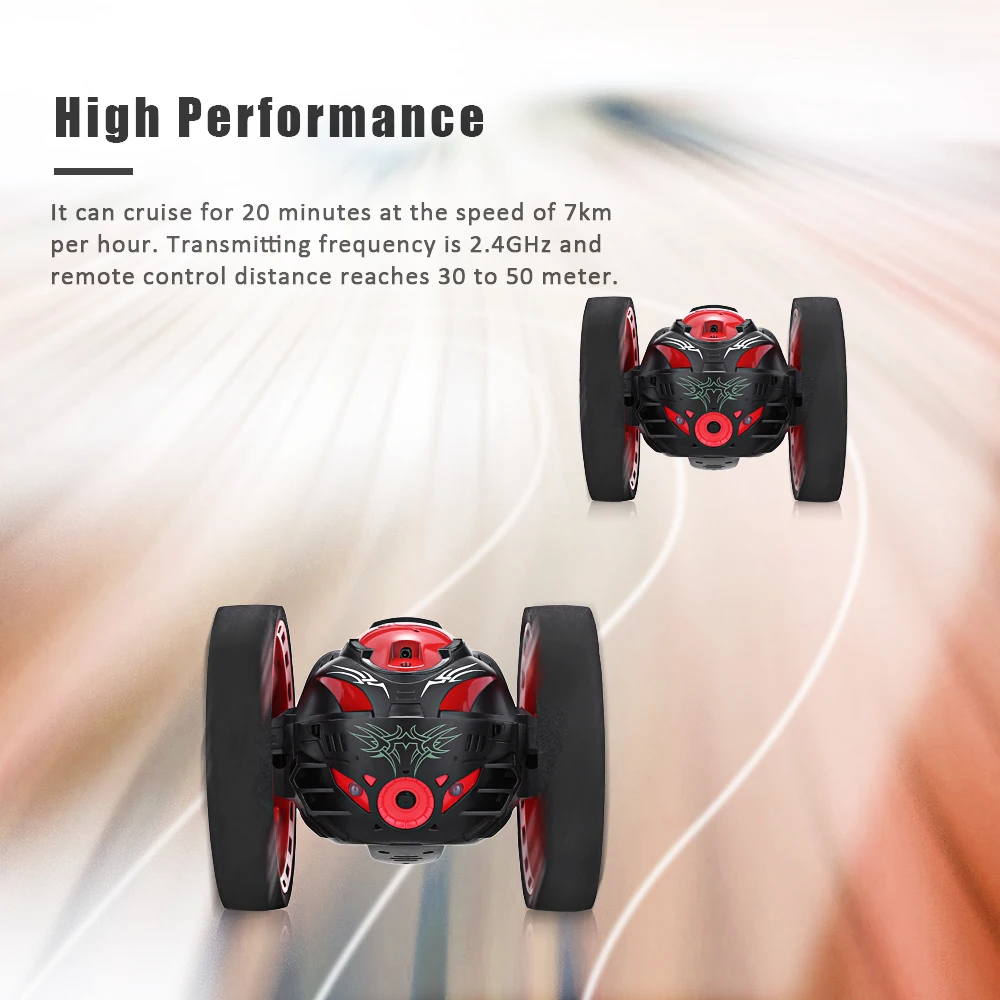 Радиоуправляемый автомобиль PEG-88 Bounce RC автомобиль модернизированный Bounce Stunt RC автомобиль 4CH 2,4 GHz Jumping Sumo с wifi камерой приложение управления RC игрушки
