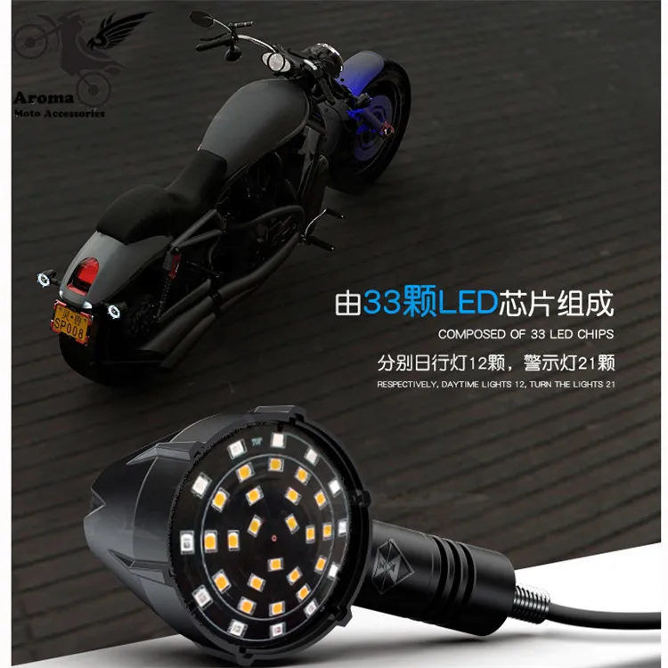 Круглые мото rbike аксессуары moto flasher для honda suzuki yamaha Kawasaki индикатор мигалки 10 мм rcycle