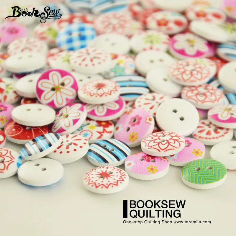 Деревянные пуговицы с двумя отверстиями 15 мм 100 шт./лот|2 hole wooden buttons|buttons 100pcswooden